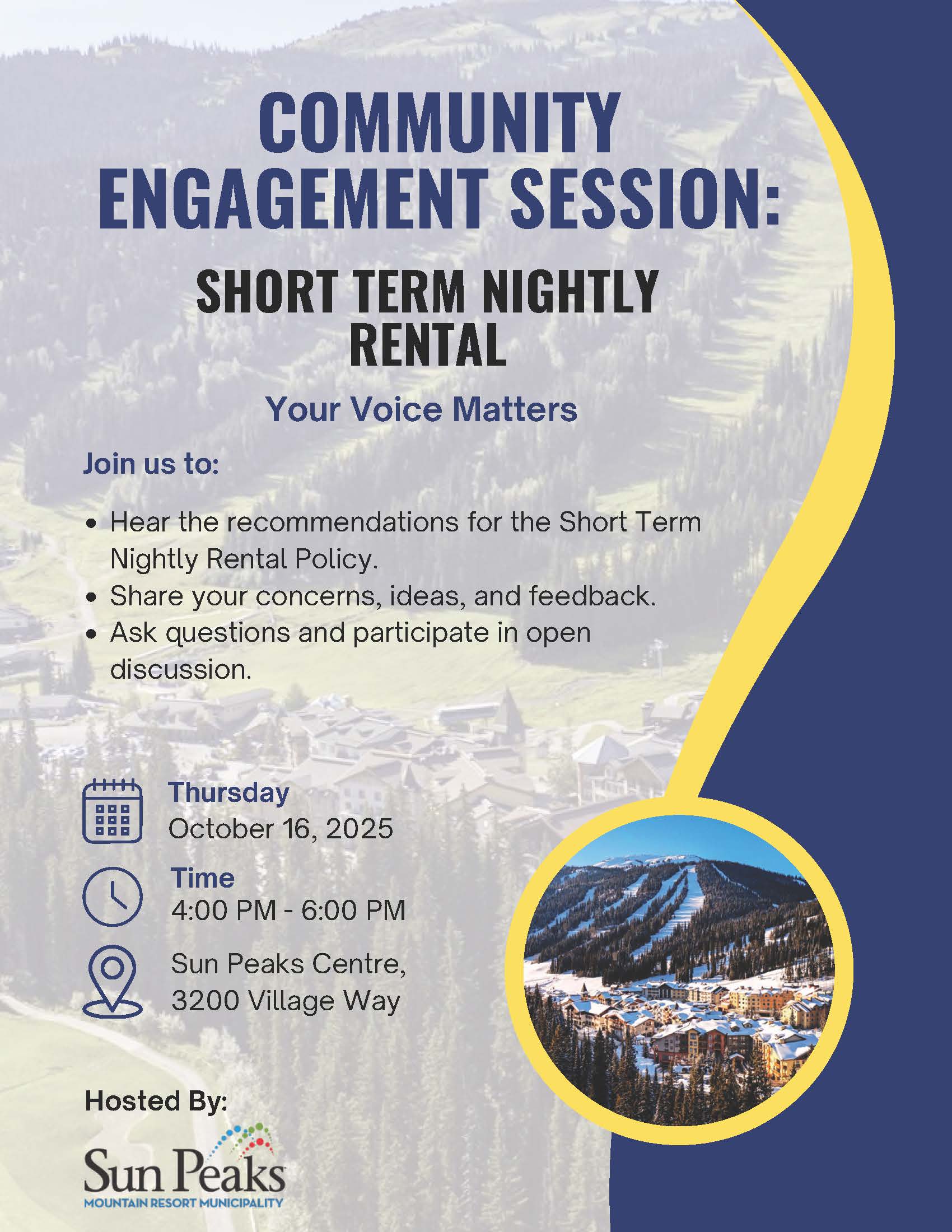 Community Engagement Session