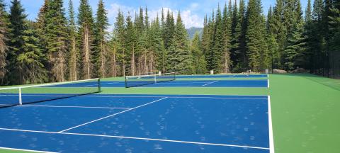 New Tennis Pickleball Courts
