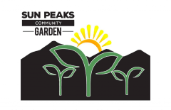 Sun Peaks Community Garden graphic logo